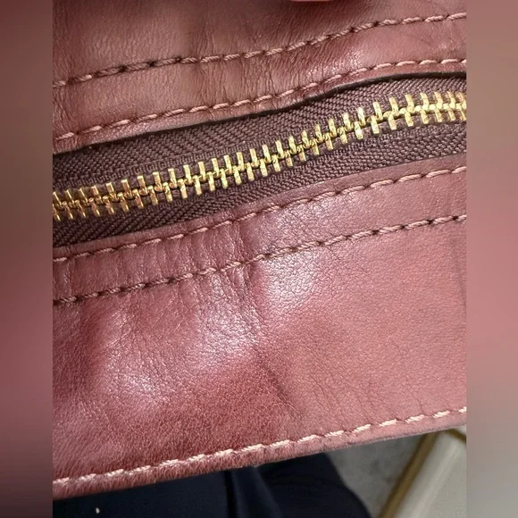 Coach Zoe Patchwork Leather Hobo Shoulder Bag in Brown Suede and Leather - Picture 12 of 12